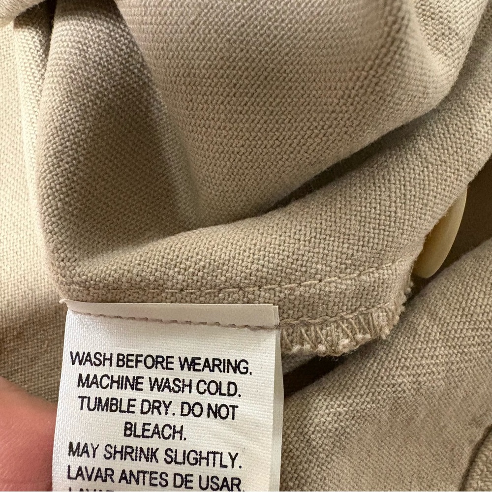 Vintage Eileen Fisher Womens Sleeveless Button-Up Vest Tencel Blend Large - Picture 10 of 11